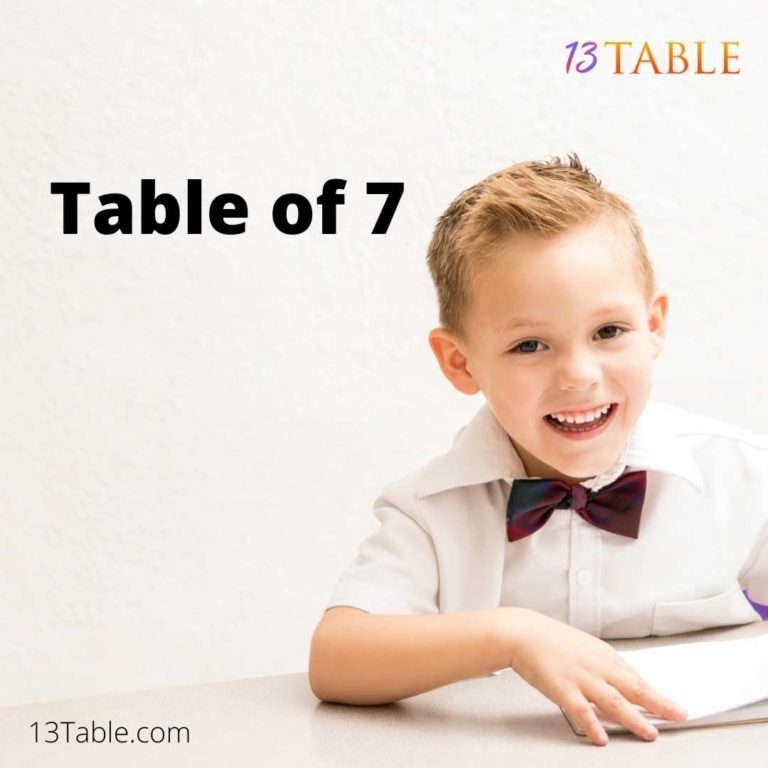 7 Table