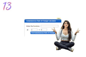 Instantaneous Rate of Change Calculator